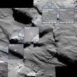 Rosetta сняла, как зонд «Филы» скакал по комете