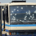 Неизвестные обстреляли пассажирский автобус в Северной Осетии