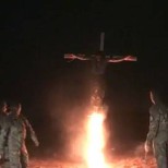 Бойцы «Азова» заживо сожгли на кресте ополченца