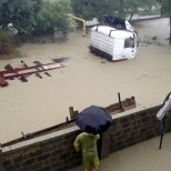 505 частных домов пострадали от наводнения в Гагрском районе